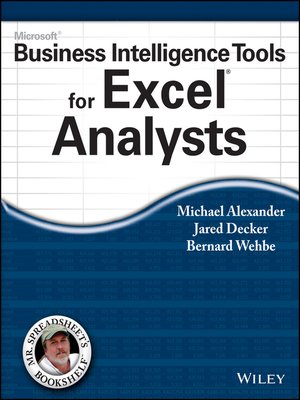 cover image of Microsoft Business Intelligence Tools for Excel Analysts